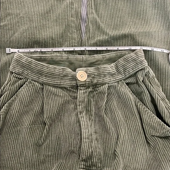 Rudy Jude Green Corduroy Trouser - Picture 3 of 7